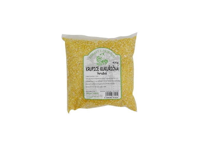 Krupice kukuřičná polohrubá 400g ZP DMT 07/25