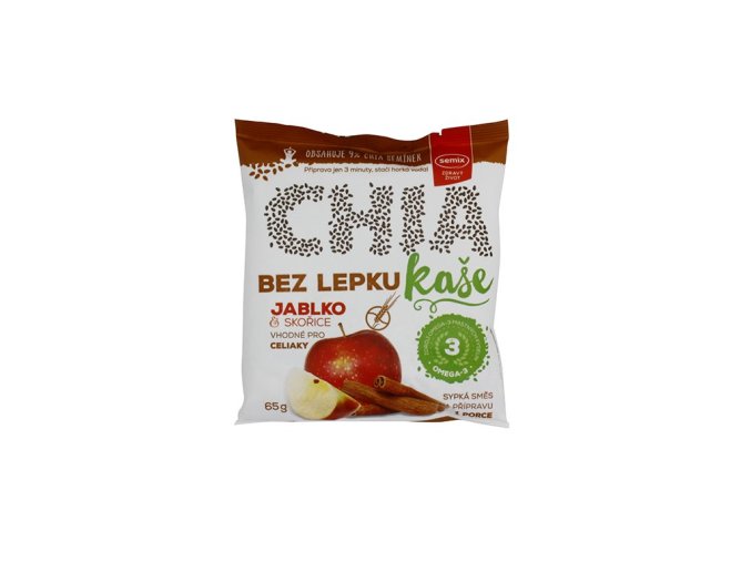 Chia kaše jablko se skořicí 65g Semix DMT 08/25