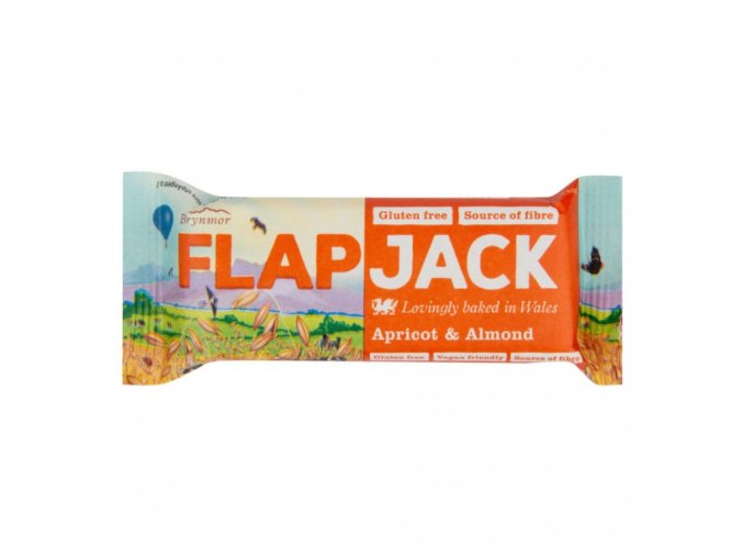 WHOLEBAKE Flapjack ovesný meruňka,mandle 80g DMT 08/25