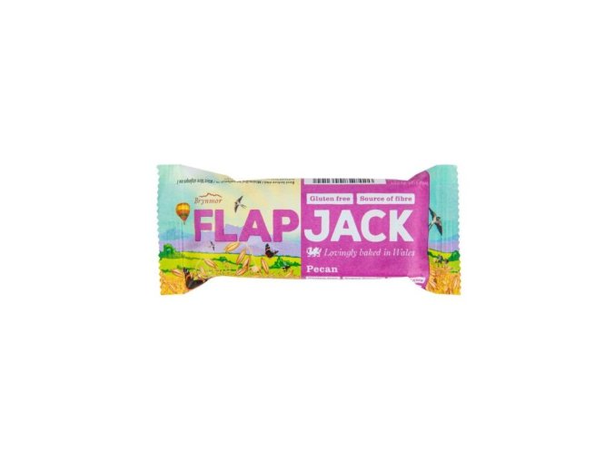 WHOLEBAKE Flapjack ovesný pekan 80g DMT 08/25