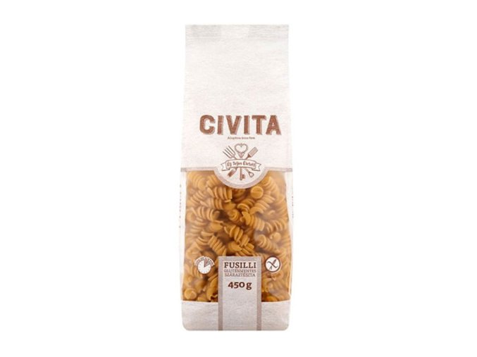 testoviny kukuricne vretena 450g civita bez lepku