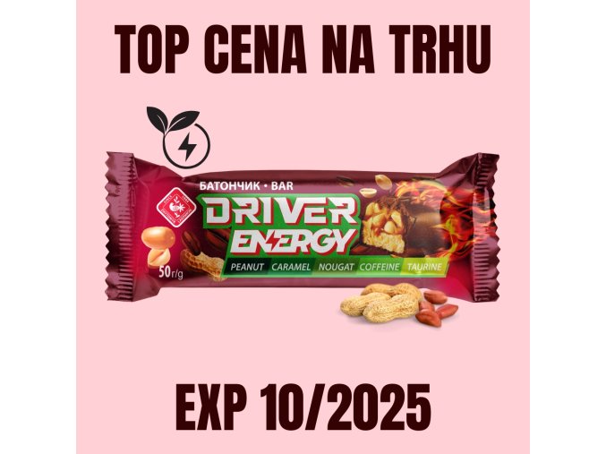 ZHYTOMYR Tyčinka DRIVER ENERGY 50 g EXP 10 112025