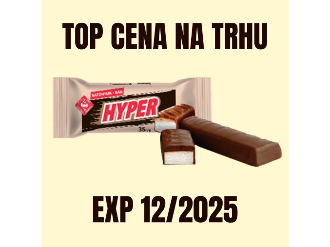 ZHYTOMYR Nugátová tyčinka HYPER 35 g EXP 122025