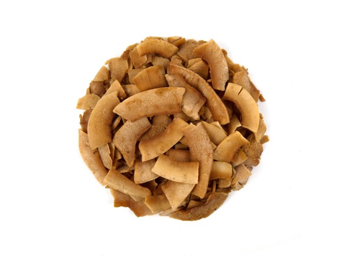 NUTSMAN Kokosové chipsy ve slaném karamelu