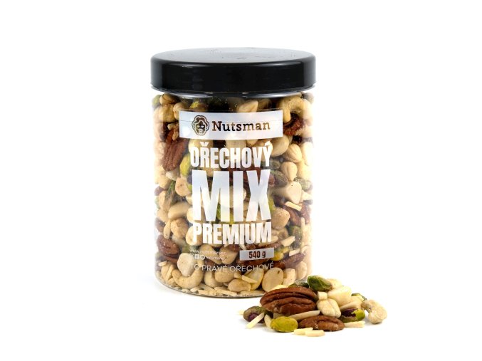 NUTSMAN Premium ořechová směs DÓZA 540 g