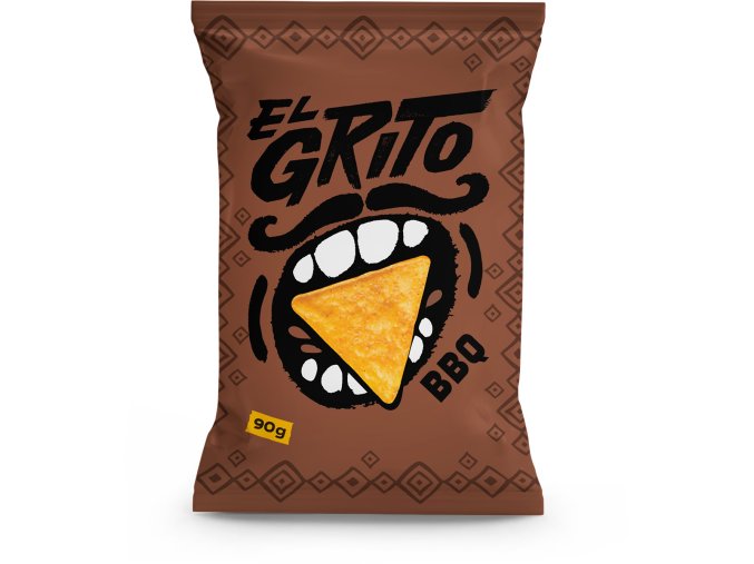 EL GRITO TORTILLA CHIPS BBQ 90g