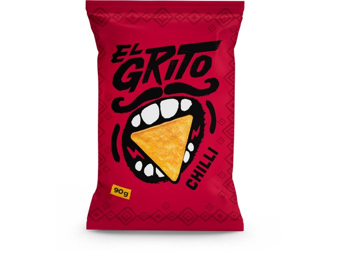 EL GRITO TORTILLA CHIPS CHILLI 90g