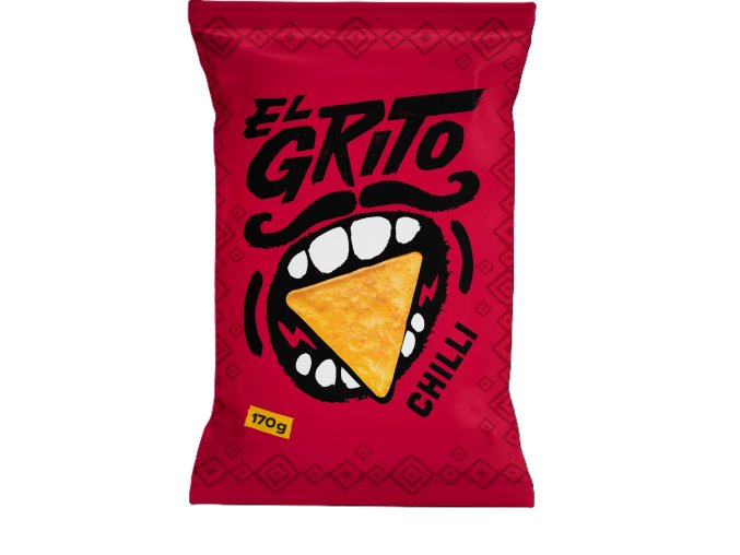 EL GRITO TORTILLA CHIPS CHILLI 170g