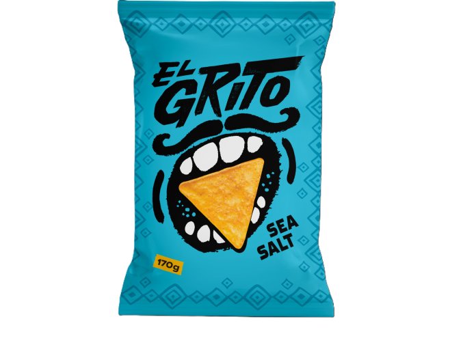 EL GRITO TORTILLA CHIPS SEA SALT 170g
