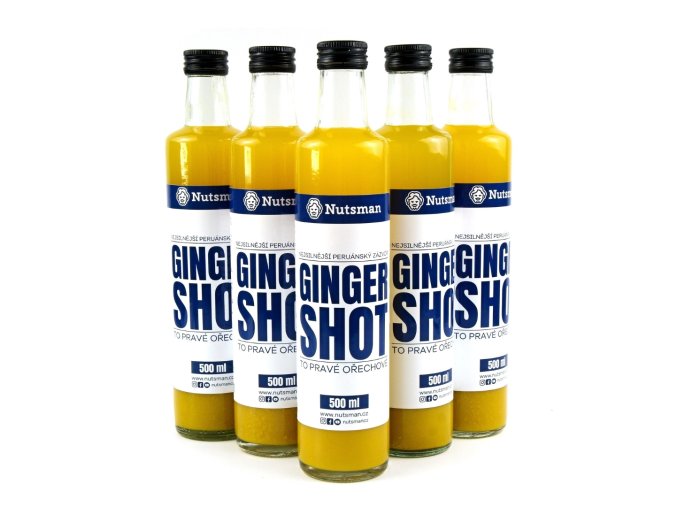 NUTSMAN Ginger Shot 5x500 ml