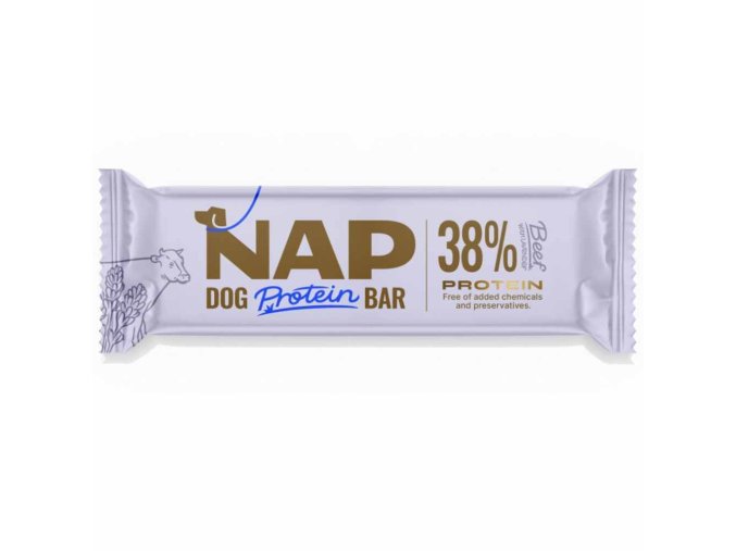 nap proteinova tycinka pro psy hovezi s levanduli 1