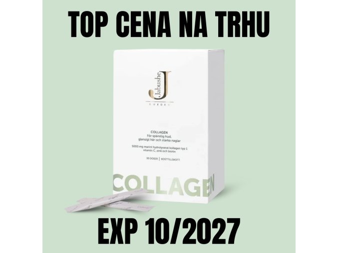JABUSHE Kolagen 30 dávek EXP 10 2027