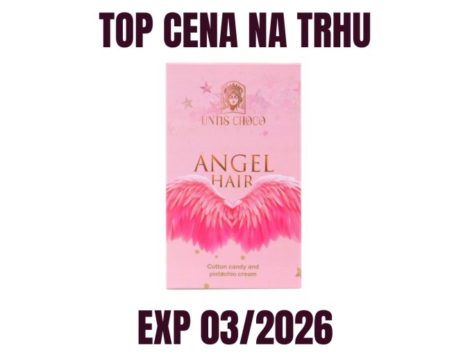 UNTIS CHOCO Čokoláda Angel Hair 80 g EXP 032026