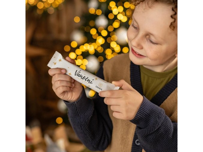 JANEK Vánoční karamelovo mléčná tyčinka 40 g 3