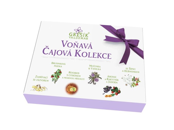 GREŠÍK Voňavá čajová kolekce 1