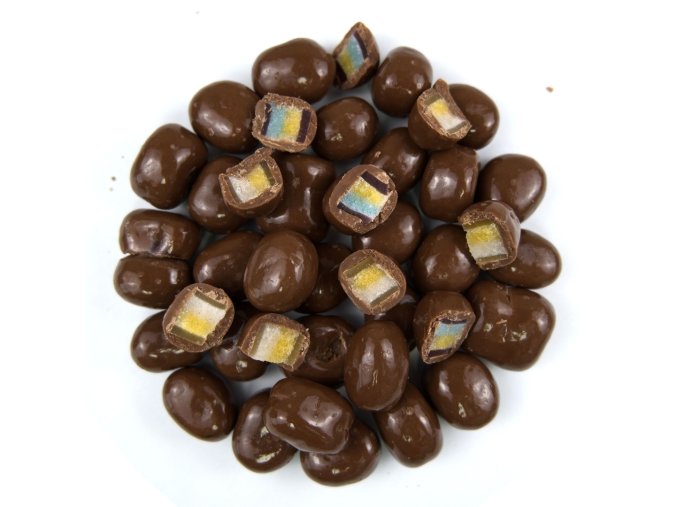 NUTSMAN Ovocné želé v mléčné čokoládě