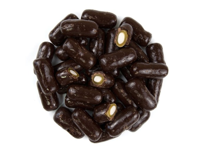 NUTSMAN Broskvový pendrek v hořké čokoládě