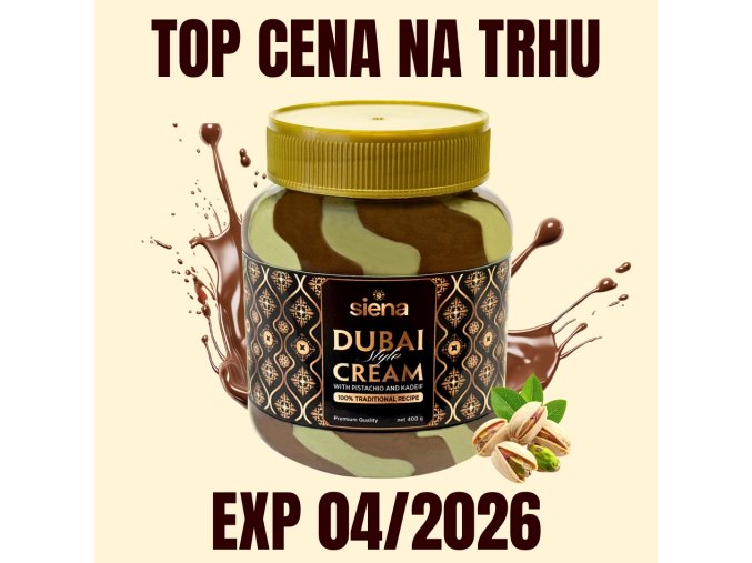 SIENA Dubai Style cream 400 g EXP 042026