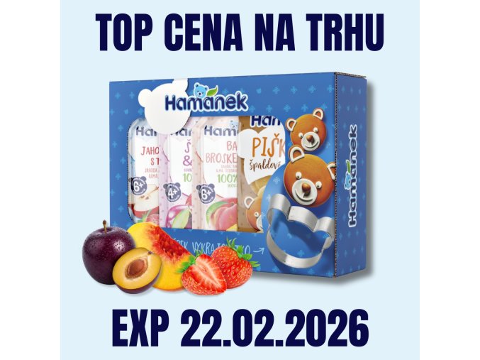 HAMÁNEK Vánoční multipack 420 g EXP 22.02.2026