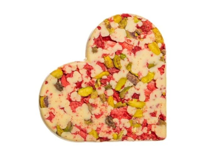 JANEK Jankovo bílé srdce naruby s ovocem a ořechy 80 g 1