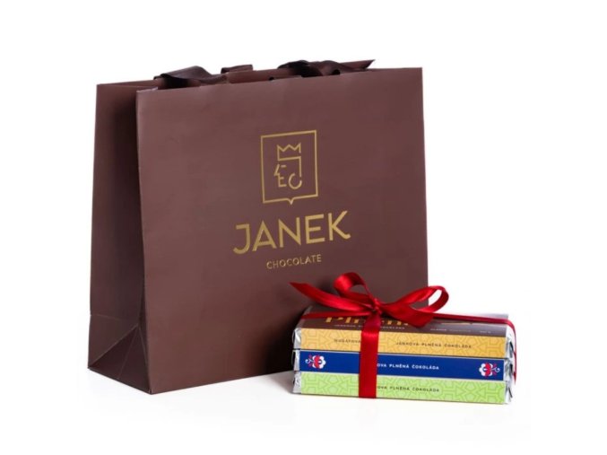 JANEK Top Jankovo valentýnské trio Moravská, Dubajská a nugátová 600 g 1