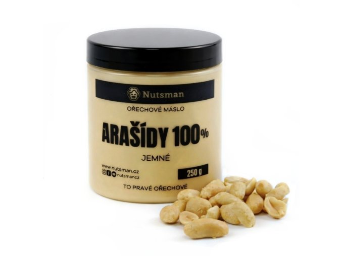 NUTSMAN Arašídové máslo jemné 100%