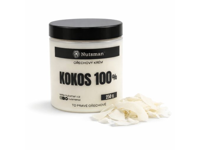NUTSMAN Kokosový krém 100% 250 g