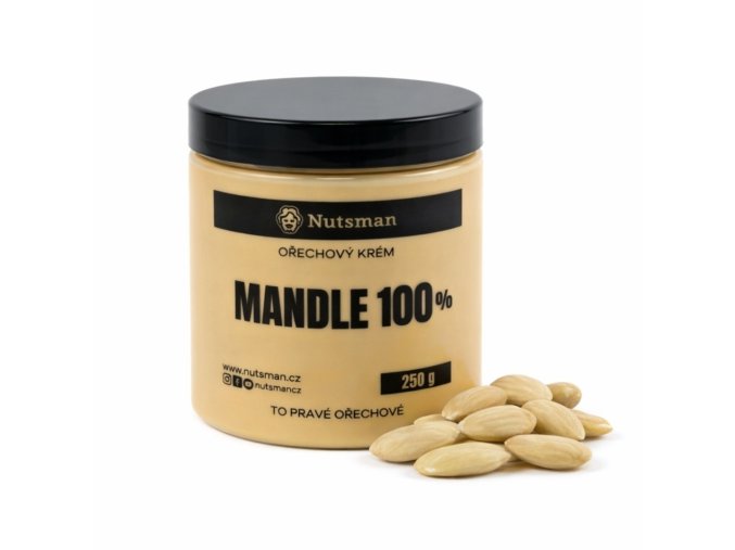 NUTSMAN Mandlový krém 100% 250 g
