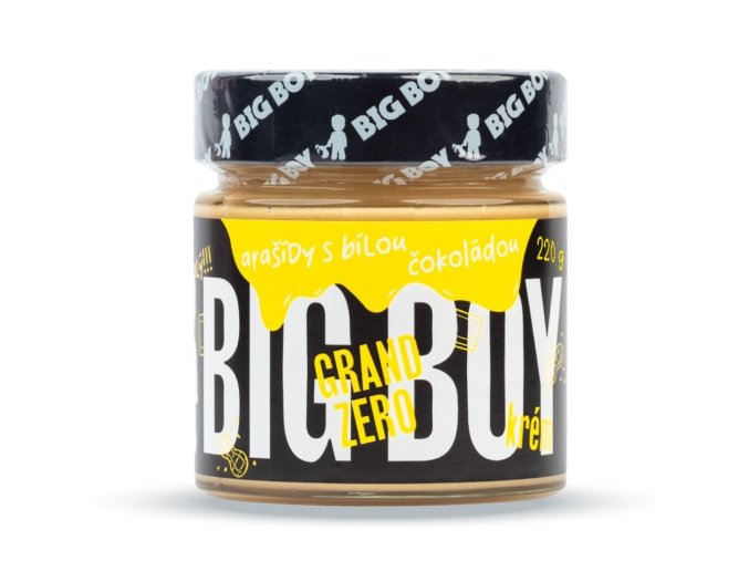 BIG BOY Grand Zero s bílou čokoládou 220 g 1