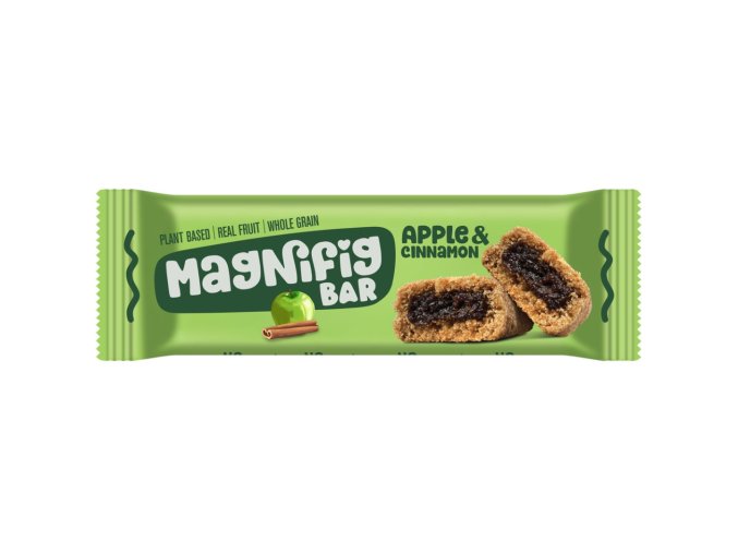 VENUS Magnifig Bar Apple Cinnamon tyčinka s fíkovou pastou s jablečnou příchutí 50 g