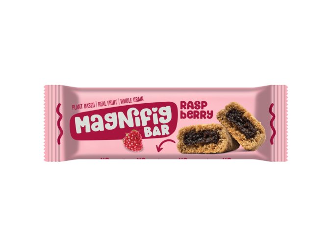 VENUS Magnifig Bar Raspberry tyčinka s fíkovou pastou s malinovou příchutí 50 g