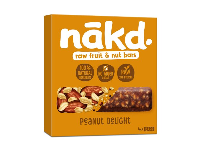NAKD Peanut Delight 4x35 g DMT 12/2025