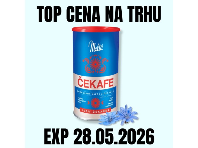 MELTA Čekafé čekanka 160 g EXP 28.05.2026