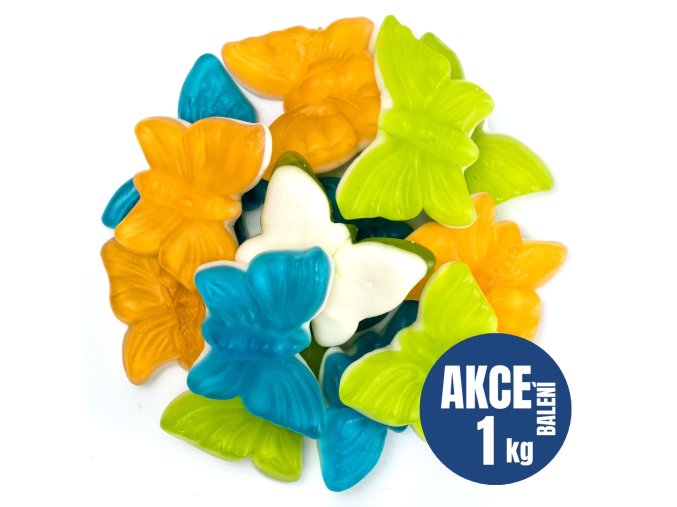 NUTSMAN Želé motýlci AKCE 1 kg