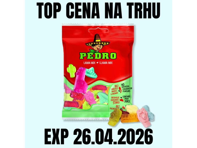 PEDRO Lama mix 80 g EXP 26.04.2026