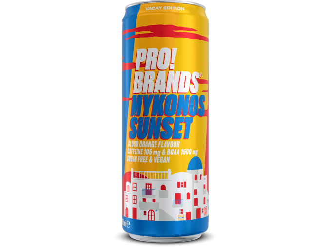 PROBRANDS BCAA DRINK BLOOD ORANGE 330 ml DMT 01/2026