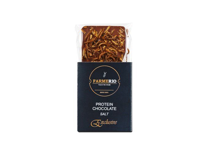 FARMERIO Protein chocolate - Salt 40 g DMT 02/2026