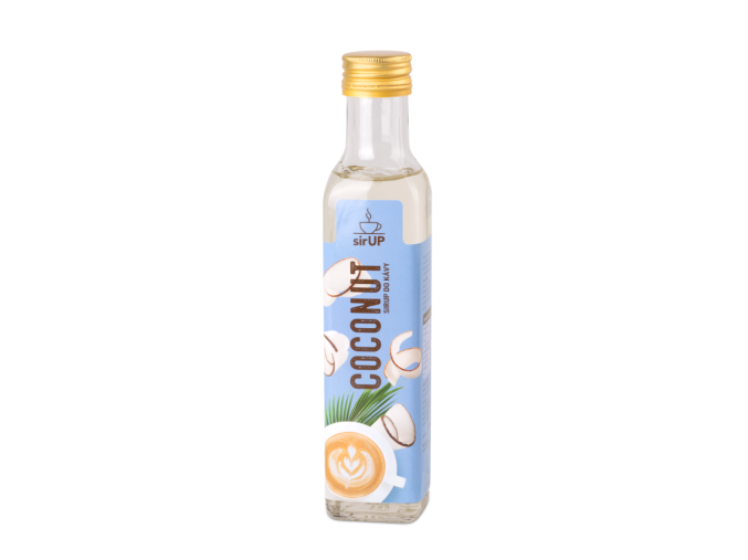 AROMATICA Sirup do kávy kokos 250 ml DMT 03/2026