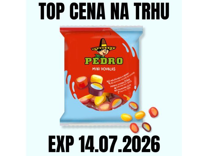 PEDRO Mini Doubles 80 g EXP 14.07.2026