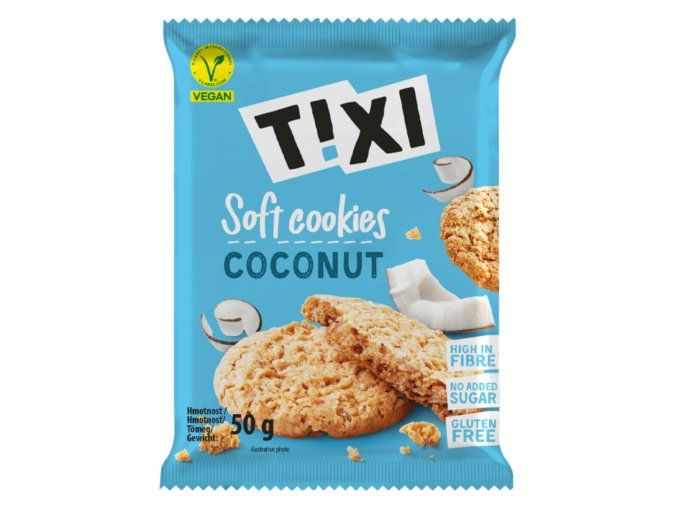 TIXI Soft Cookies Coconut 50 g