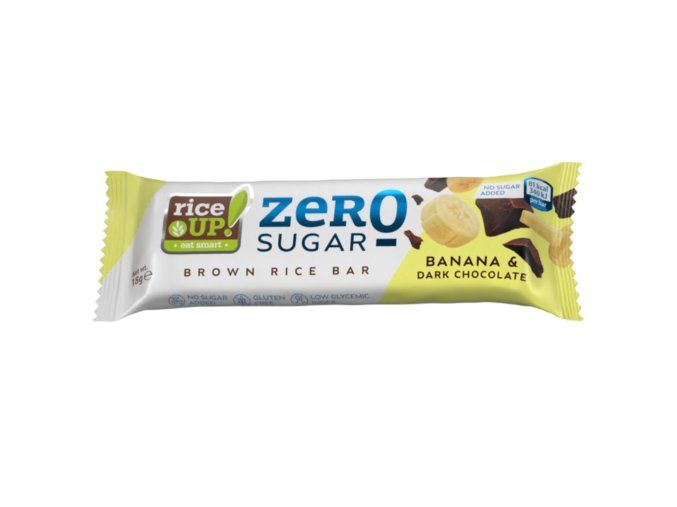 Rice Bar Zero Banán a hořká čokoláda 18 g