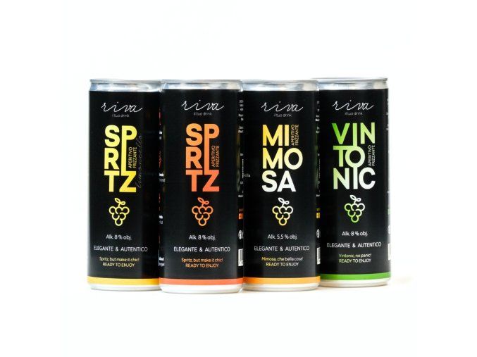 RIVA Mix drinků 4x250 ml 1