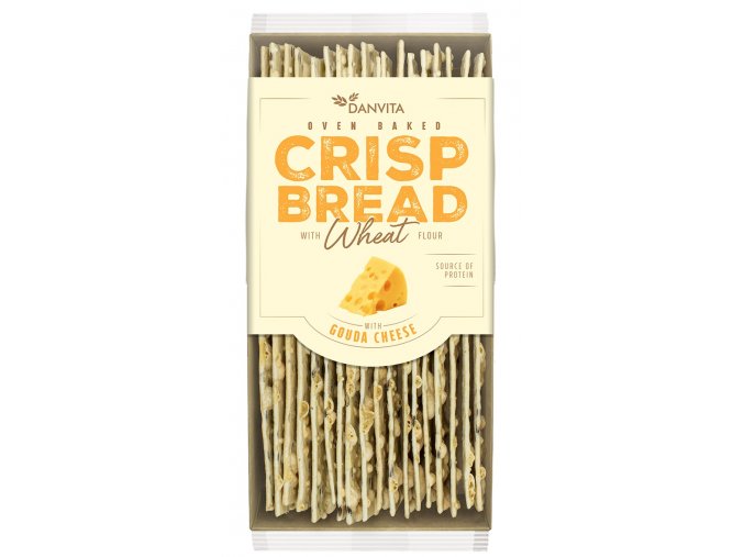 CRISP BREAD Wheat GAUDA CHEESE