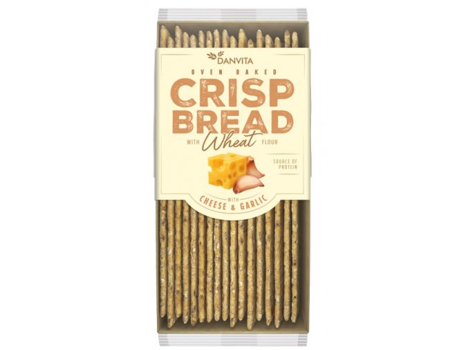 CRISP BREAD Wheat CHEESE & GARLIC