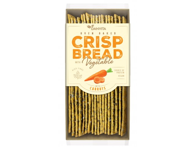 CRISP BREAD Vegetable CARROT