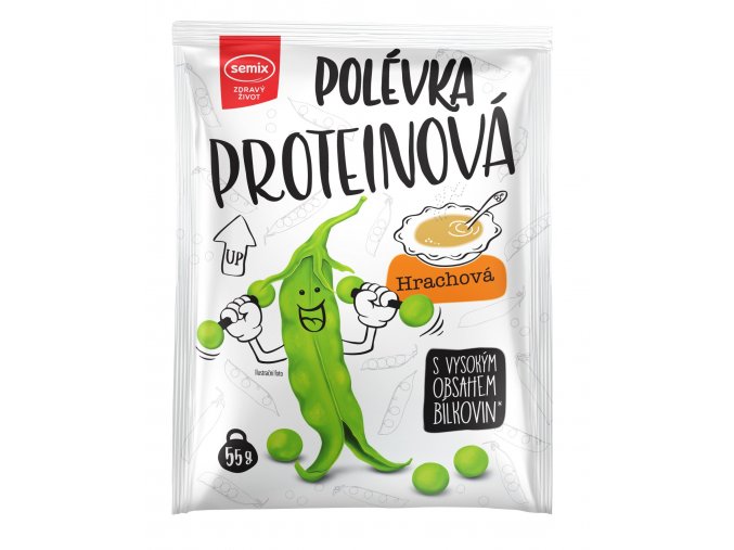 Semix Proteinová polévka hrachová 55g