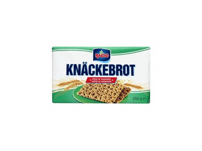 knackebrot zitny se sezamem 250g racio