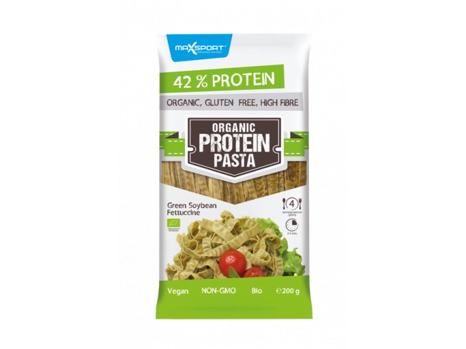 protein pasta green soybean fettuccine