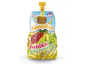 OVOCŇÁK mošt Jablko - Bílý hrozen 250ml