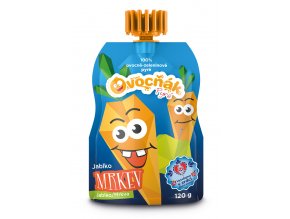OVOCŇÁK pyré Jablko - mrkev 120 g